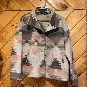 PINK AZTEC SHACKET